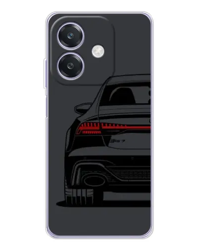 Чехол для OPPO A3 с картинкой «Задняя часть Audi — арт» Чехол для OPPO A3 с картинкой «Задняя часть Audi — арт»