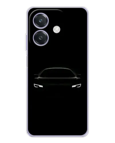 Чехол для OPPO A3 с картинкой «Взгляд Audi в темноте» Чехол для OPPO A3 с картинкой «Взгляд Audi в темноте»