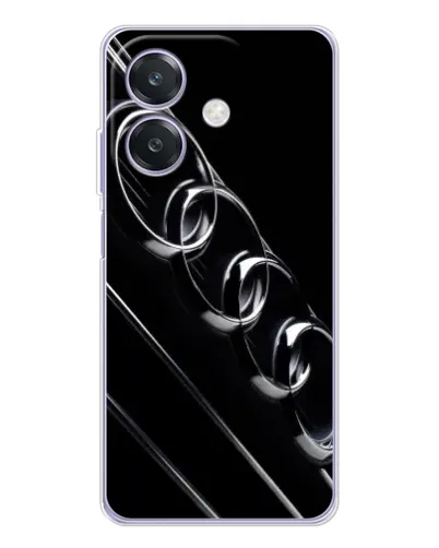 Чехол для OPPO A3 с картинкой «Audi — абстрактные кольца» Чехол для OPPO A3 с картинкой «Audi — абстрактные кольца»