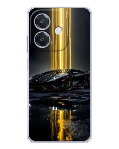 Чохол для OPPO A3 з картинкою «Нічний Lamborghini драйв»