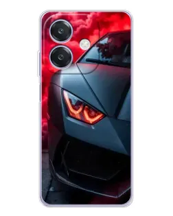 Чохол для OPPO A3 з картинкою «Lamborghini червоне сяйво» Чохол для OPPO A3 з картинкою «Lamborghini червоне сяйво»