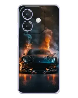 Чохол для OPPO A3 з картинкою «Lamborghini димна естетика» Чохол для OPPO A3 з картинкою «Lamborghini димна естетика»