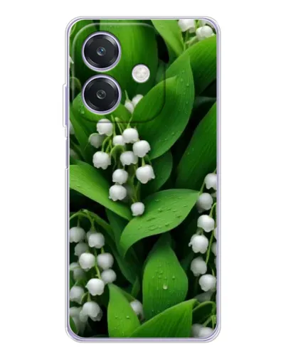Чехол для OPPO A3 с картинкой «Ландыши в зелени» Чехол для OPPO A3 с картинкой «Ландыши в зелени»