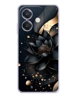 Чехол для OPPO A3 с картинкой «Черный лотос» Чехол для OPPO A3 с картинкой «Черный лотос»