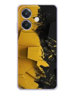 Чехол для OPPO A3 с картинкой «Золотые осколки геометрии» Чехол для OPPO A3 с картинкой «Золотые осколки геометрии»