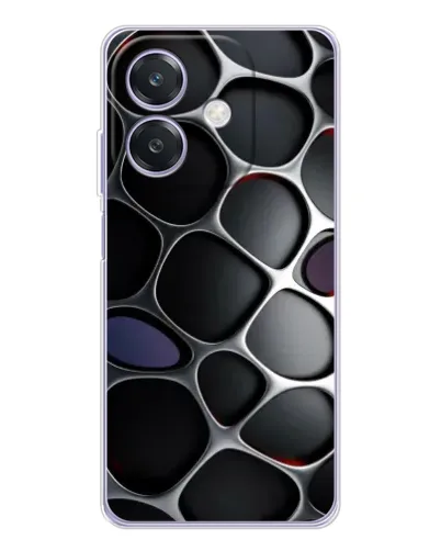 Чехол для OPPO A3 с картинкой «Объемная темная решетка» Чехол для OPPO A3 с картинкой «Объемная темная решетка»