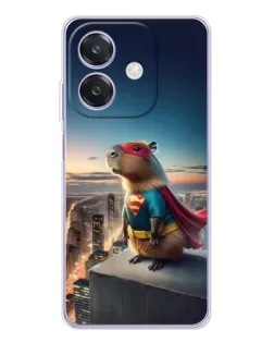 Чохол для OPPO A3 з картинкою «Капі-мен супергерой» Чохол для OPPO A3 з картинкою «Капі-мен супергерой»
