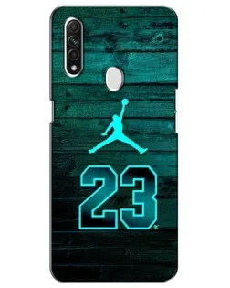 Чехол для OPPO A31 с картинкой «Jordan Cyan 23» Чехол для OPPO A31 с картинкой «Jordan Cyan 23»