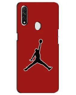Чехол для OPPO A31 с картинкой «Jordan Red Back» Чехол для OPPO A31 с картинкой «Jordan Red Back»