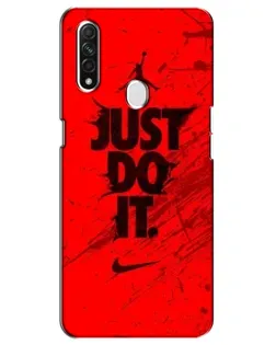 Чехол для OPPO A31 с картинкой «Nike Just Do It» Чехол для OPPO A31 с картинкой «Nike Just Do It»