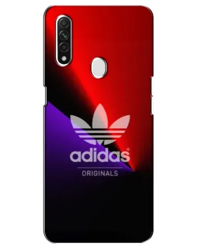Чохол для OPPO A31 з картинкою «Adidas Red Neon»