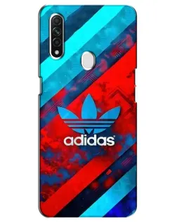 Чехол для OPPO A31 с картинкой «Абстракция Adidas» Чехол для OPPO A31 с картинкой «Абстракция Adidas»