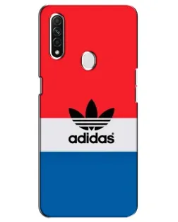 Чохол для OPPO A31 з картинкою «Ретро блоки Adidas»