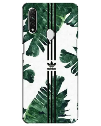 Чохол для OPPO A31 з картинкою «Пальмове листя адідас»