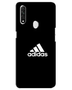 Чохол для OPPO A31 з картинкою «Чорна класика Adidas»