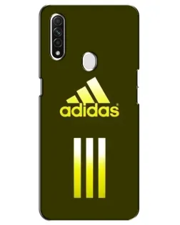 Чохол для OPPO A31 з картинкою «Оливковий градієнт Adidas»