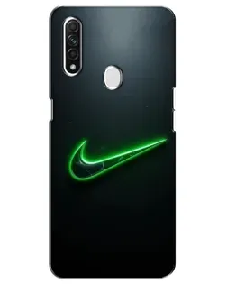 Чехол для OPPO A31 с картинкой «Неоновый контур Nike» Чехол для OPPO A31 с картинкой «Неоновый контур Nike»
