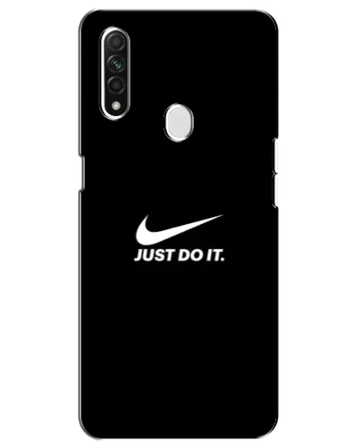 Чехол для OPPO A31 с картинкой «Минимализм от Nike»