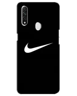 Чехол для OPPO A31 с картинкой «Минималистический Найк» Чехол для OPPO A31 с картинкой «Минималистический Найк»