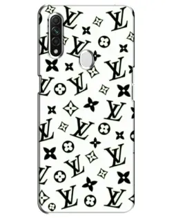 Чехол для OPPO A31 с картинкой «Монохромный хаос LV»