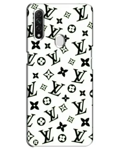 Чехол для OPPO A31 с картинкой «Монохромный хаос LV» Чехол для OPPO A31 с картинкой «Монохромный хаос LV»