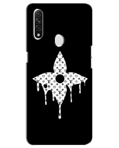 Чехол для OPPO A31 с картинкой «Цветочная монограмма» Чехол для OPPO A31 с картинкой «Цветочная монограмма»