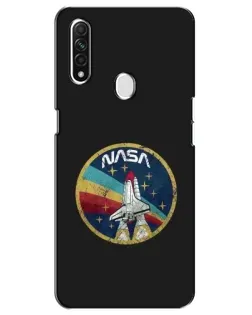 Чехол для OPPO A31 с картинкой «NASA — эмблема миссии» Чехол для OPPO A31 с картинкой «NASA — эмблема миссии»