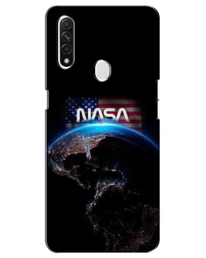 Чехол для OPPO A31 с картинкой «Земля из космоса NASA»