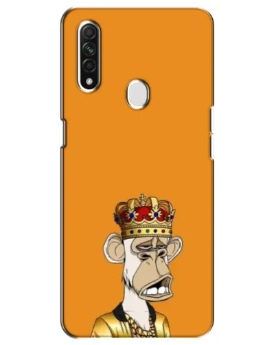 Чехол для OPPO A31 с картинкой «Золотая обезьяна Bored Ape» Чехол для OPPO A31 с картинкой «Золотая обезьяна Bored Ape»