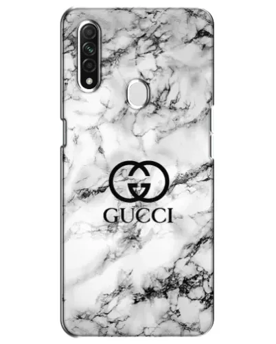 Чехол для OPPO A31 с картинкой «Gucci — мраморный шик»