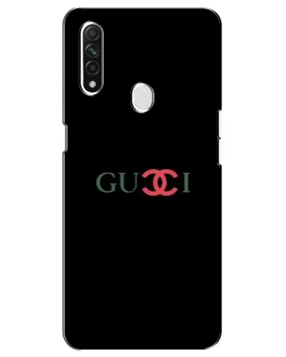 Чехол для OPPO A31 с картинкой «Gucci — красный градиент»