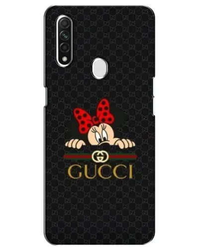 Чехол для OPPO A31 с картинкой «Минни Маус Gucci — черный» Чехол для OPPO A31 с картинкой «Минни Маус Gucci — черный»