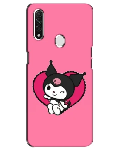 Чохол для OPPO A31 з картинкою «Kuromi — любов у серці»