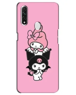 Чохол для OPPO A31 з картинкою «My Melody та Kuromi»