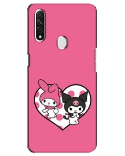 Чохол для OPPO A31 з картинкою «Kuromi та My Melody»