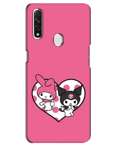 Чохол для OPPO A31 з картинкою «Kuromi та My Melody»