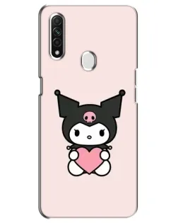 Чохол для OPPO A31 з картинкою «Kuromi та серце»