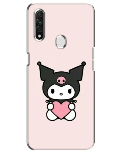 Чохол для OPPO A31 з картинкою «Kuromi та серце»