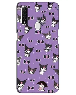Чохол для OPPO A31 з картинкою «Kuromi — патерн»
