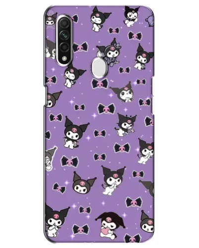 Чохол для OPPO A31 з картинкою «Kuromi — патерн»