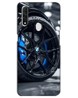 Чехол для OPPO A31 с картинкой «Колесо BMW вблизи»
