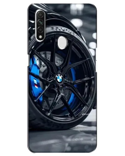 Чехол для OPPO A31 с картинкой «Колесо BMW вблизи»
