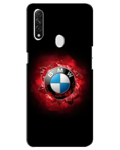 Чехол для OPPO A31 с картинкой «Логотип BMW — вспышка»