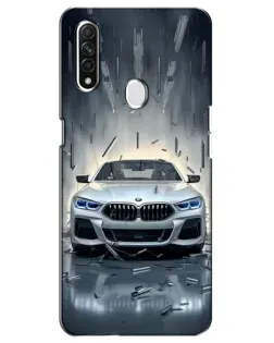 Чехол для OPPO A31 с картинкой «BMW в свете фар»