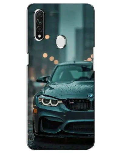 Чехол для OPPO A31 с картинкой «BMW в огнях города»