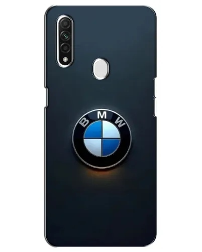 Чехол для OPPO A31 с картинкой «Логотип BMW — минимализм»