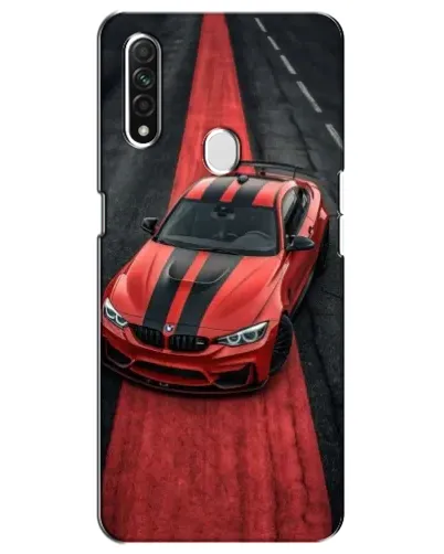 Чехол для OPPO A31 с картинкой «BMW на красной дорожке»