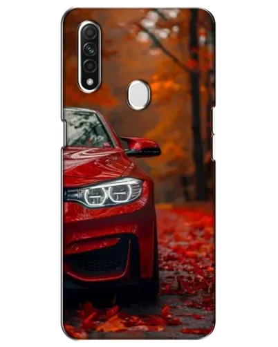 Чехол для OPPO A31 с картинкой «Осенняя BMW M4»