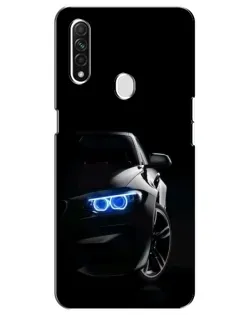 Чехол для OPPO A31 с картинкой «BMW — ночной взгляд»