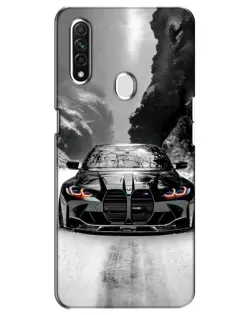Чехол для OPPO A31 с картинкой «BMW — акварельный дрифт»